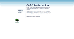 Desktop Screenshot of coreaviation.com